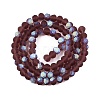Transparent Glass Beads Strands EGLA-A044-T6mm-MB13-3