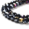Opaque Glass Beads Stands EGLA-A035-P6mm-B18-3