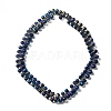 Electroplate Glass Beads GLAA-WH0023-29D-2