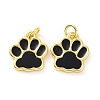 Rack Plating Brass Enamel Charms KK-C008-17G-3