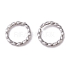 Tarnish Resistant 304 Stainless Steel Open Jump Rings STAS-F191-12P-C-2