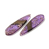 Transparent Resin & Walnut Wood Big Pendants LS-WOOD-G018-16C-3