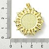 Eco-Friendly Brass Pendants KK-A204-02B-02G-3