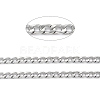 Tarnish Resistant 304 Stainless Steel Twisted Chains CHS-O011-01P-2