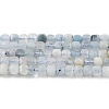 Natural Aquamarine Beads Strands G-G003-B02-01-1