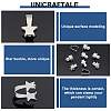 Unicraftale 50Pcs Star 304 Stainless Steel Snap on Bails STAS-UN0040-23-4