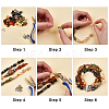 Animal Pendants with Beads Kit for DIY Jewelry Making DIY-FH0003-41-3