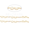 Brass Star & Moon Link Chains CHC-A006-02G-1