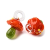 Handmade Lampwork Pendants LAMP-M02-01Y-2