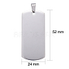 Tarnish Resistant 304 Stainless Steel Big Pendants LS-STAS-I140-19B-S-3