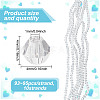 10 Strands Imitate Austrian Crystal Bicone Glass Beads Strands GLAA-HY0001-37B-2