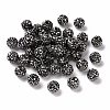 Pave Disco Ball Beads RB-A130-10mm-8-2