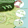 16Pcs Transparent Resin Pendants RESI-SP0001-63-6
