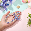 1Pc Bowknot Synthetic Quartz Bead Mobile Straps AJEW-BM0001-48B-3