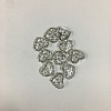 Alloy Rhinestone Cabochons MRMJ-T078-89S-01-RS-1