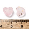 Frosted Transparent Acrylic Beads X1-OACR-F013-02-3