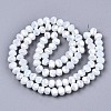 Electroplate Glass Beads Strands EGLA-S194-01A-A08-2