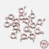 925 Sterling Silver Spring Ring Clasps STER-K167-076D-RG-3