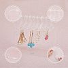 Transparent Acrylic Earring Display Stands EDIS-WH0021-11-4