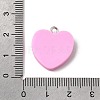 Opaque Resin Pendants RESI-C079-04D-01-3