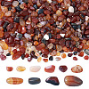 250G Dyed & Heated Natural Agate Beads G-TA0002-73D-1