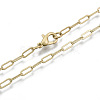 Brass Paperclip Chains X-MAK-S072-10A-MG-1