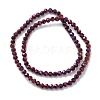 Electroplate Glass Beads Strands LS-EGLA-K015-10B-2