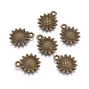Tibetan Style Alloy Pendants A-PALLOY-WH0066-12AB-1