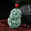 Natural Jadeite Pendant Necklaces G-H306-05-05-1