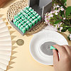 Plastic Uppercase Letter Clay Stamp Sets DIY-WH0591-269B-3