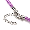 Silk Cord Necklaces Making NFS005-3