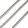 Stainless Steel Curb Chains CHS-G040-02P-1