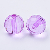 Transparent Acrylic Beads TACR-Q254-8mm-V48-3