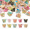 Biyun 40Pcs 10 Style Transparent Acrylic Charms FIND-BY0001-22-13