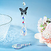 3Pcs Crystal Glass Hanging Sun Catcher AJEW-TADJ0001-08A-6