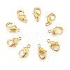 Brass Lobster Claw Clasps KK-902-G-1