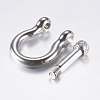304 Stainless Steel D-Ring Anchor Shackle Clasps X-STAS-F133-22P-2