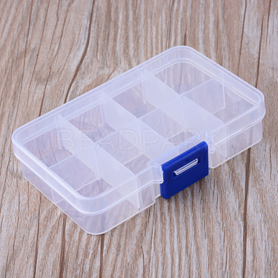 8 Compartments Polypropylene(PP) Bead Storage Containers CON-R007-01-1