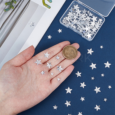 100Pcs Acrylic Rhinestone Cabochons OACR-CY0001-01-1