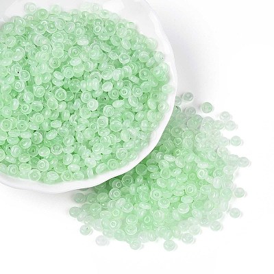 Baking Paint Glass Seed Beads GLAA-T023-43B-1
