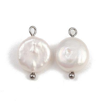 Natural Freshwater Pearl Keshi Pearl Pendants STAS-D378-08A-P-1