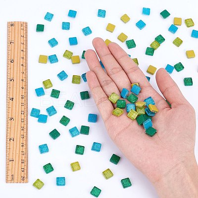 Glass Cabochons GLAA-WH0015-44E-1