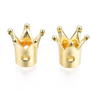 Rack Plating Alloy Beads PALLOY-T077-152B-LG-RS-1
