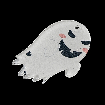 Halloween Printing Acrylic Pendants FIND-K017-05B-1
