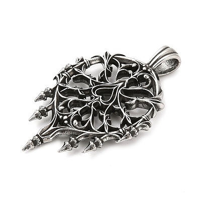 Halloween 316 Surgical Stainless Steel Pendants X-STAS-A123-01C-AS-1