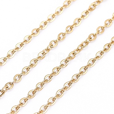 Ion Plating(IP) 304 Stainless Steel Cable Chains CHS-F007-01G-A-1