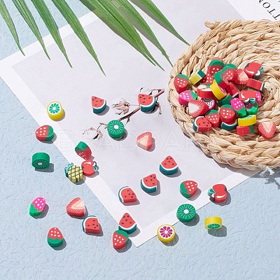 Handmade Polymer Clay Cabochons CLAY-Q244-05-1