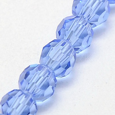 Glass Beads Strands X-EGLA-J042-6mm-05-1