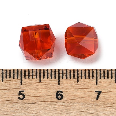 Imitation Austrian Crystal Beads GLAA-R002-02P-1