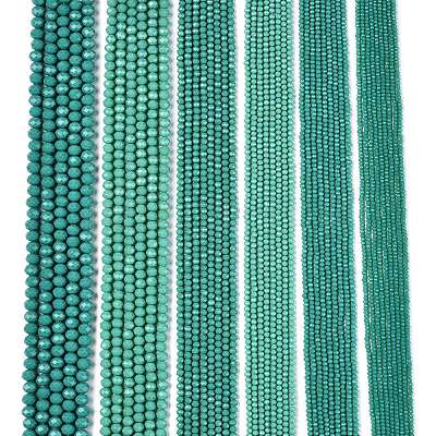 Opaque Solid Color Imitation Jade Glass Beads Strands LS-EGLA-A044-P8mm-D31-1